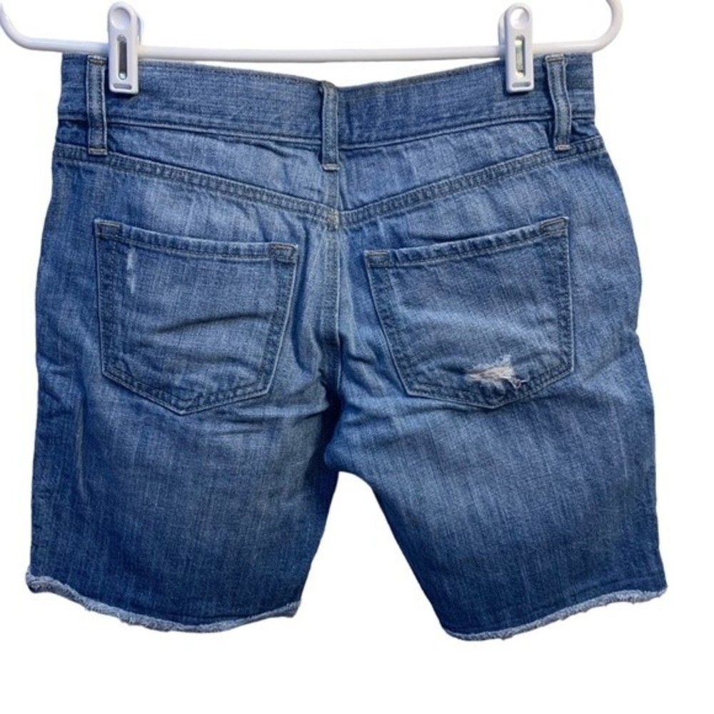 Loft Bermuda Jean Shorts Size 0 or UK 25 - Picture 2 of 7
